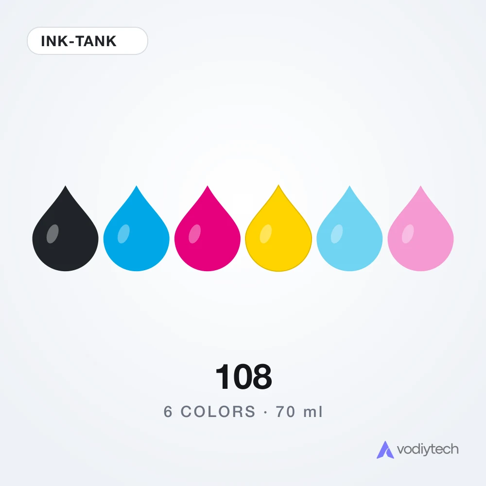 Siyoh 108 to'plam Ink-Tank Hi-Q