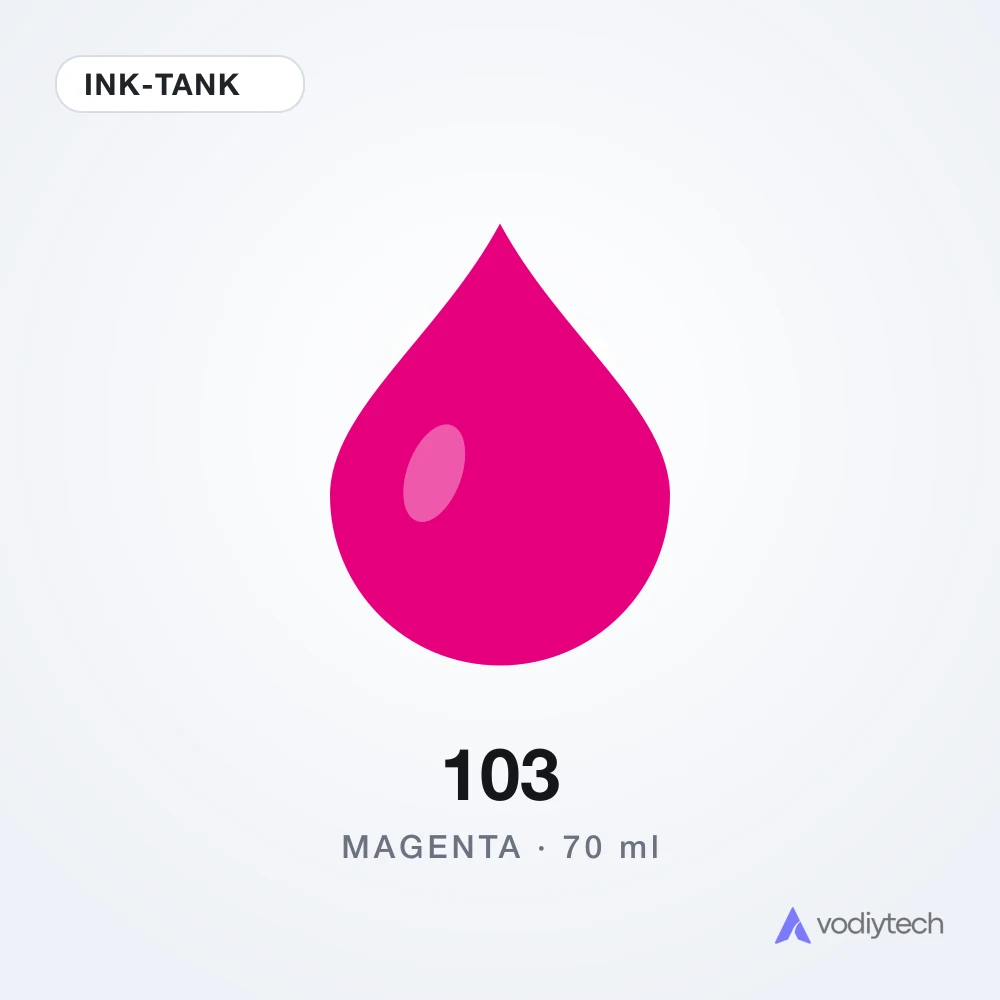 Чернила 103 Magenta Ink-Tank Hi-Q