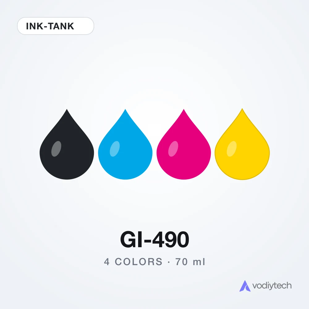 Siyoh GI-490 to'plam Ink-Tank