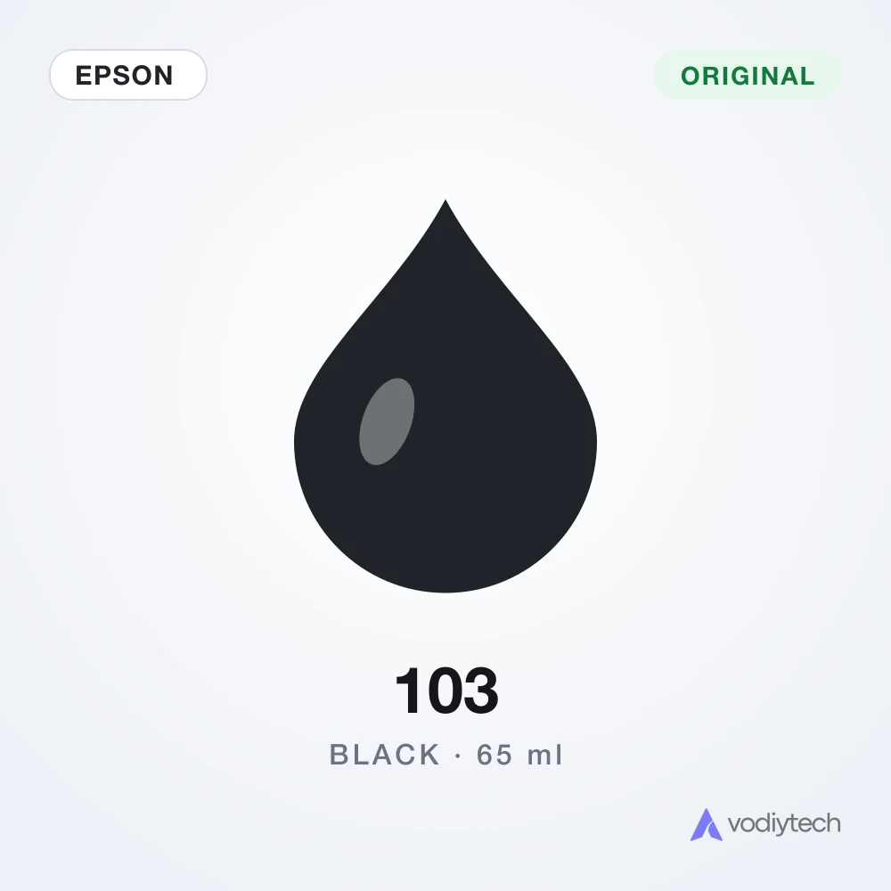 Чернила EPSON 103 Black EcoTank