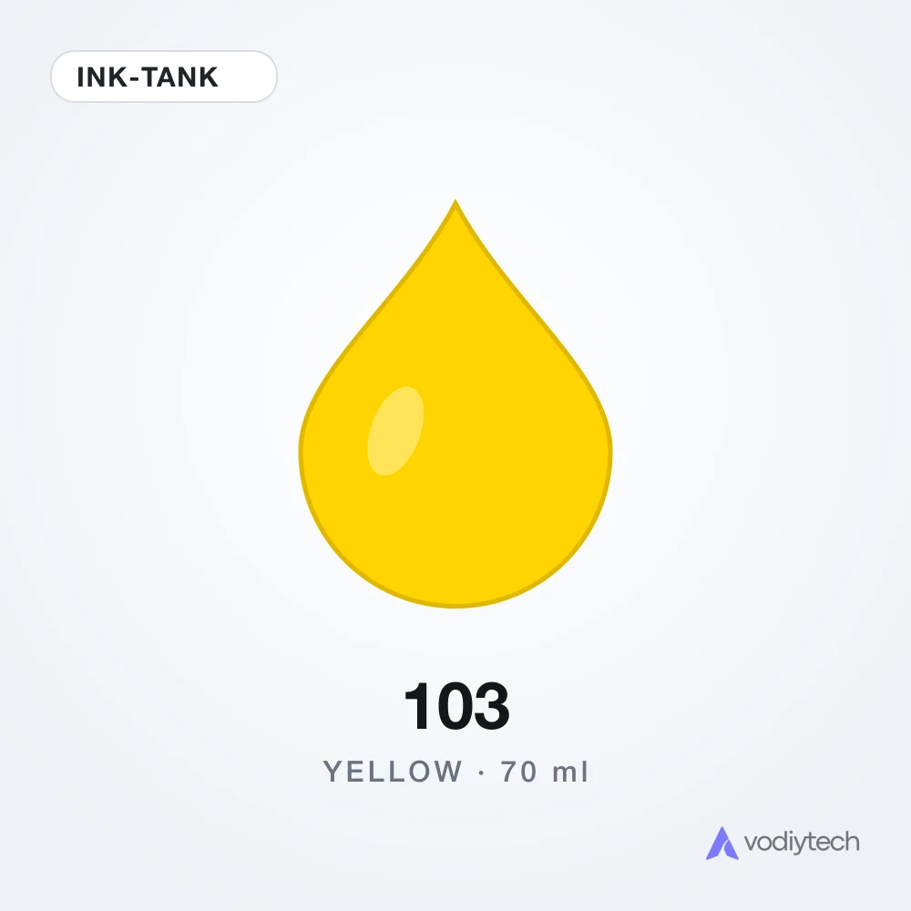 Чернила 103 Yellow Ink-Tank Hi-Q